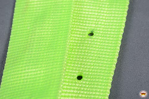 HILASON Nylon Cinch Tie Strap Off Billet Set, 36 Inch - color: Light Green