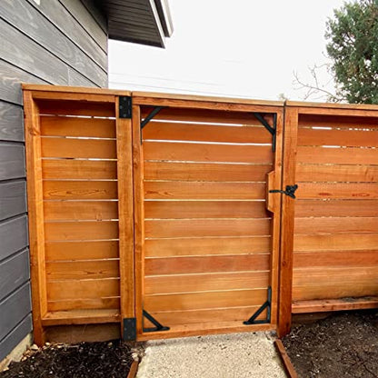 Anti Sag Fence Gate Kit, Gate Hardware Kit for Wood Fence - style: No Sag Kit B