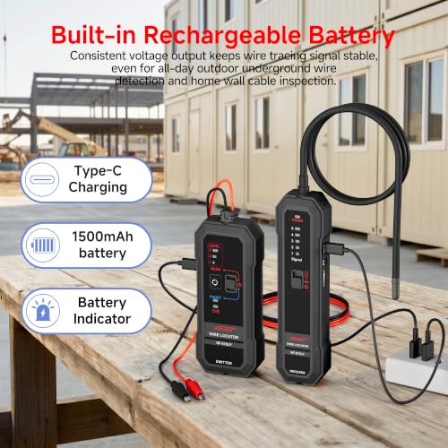 NOYAFA Underground Wire Locator,Underground Cable Locator