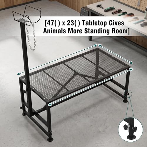 Goat Sheep Stand Roadside Stand Goat Milking Stand Halter Farm Supplies Cows Supplies Farm Outdoor Cow Accessories 47x23in Tabletop 500 lbs