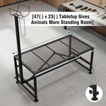 Goat Sheep Stand Roadside Stand Goat Milking Stand Halter Farm Supplies Cows Supplies Farm Outdoor Cow Accessories 47x23in Tabletop 500 lbs