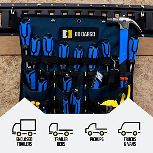 DC Cargo Mall E Track Tie Down Rail Kit 8' (2 Pack) for Garages, Vans, Trailers, Motorcycle Tie Downs, ATV Mountings - Galvanized Steel - Secure Cargo & Heavy Loads Up to 2,000 lbs - size: 2-pack