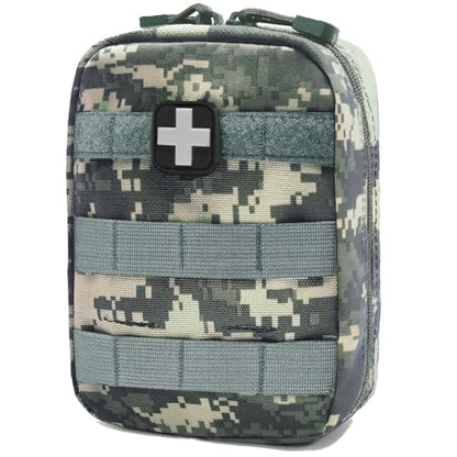 Carlebben EMT MOLLE Ifak Pouch Tactical MOLLE Medical First Aid Kit Utility Pouch ACU Camouflage - color: ACU Camouflage