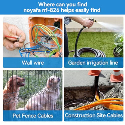 NOYAFA NF-826 Underground Cable Locator, Breakpoint Locator Tracker
