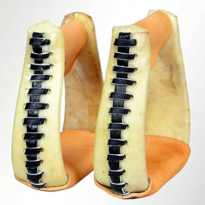 HILASON Horse Western Saddle Stirrup Rawhide Leather Stirrups Pair | for Barrel Racing Horses