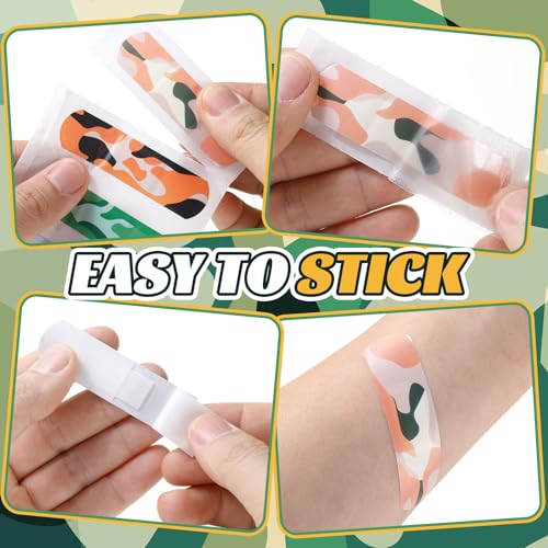 Panelee 120 Pcs Kids Bandages Bulk Waterproof Flexible, Cool Style - style: Cool Style