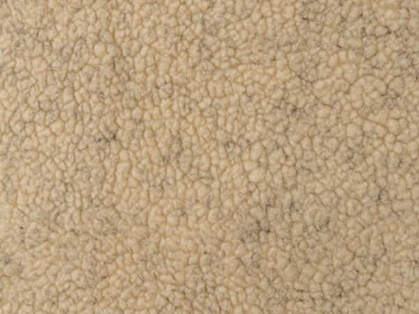 Heavy Duty Sherpa Sheep Skin 60" Wide - 21oz per Yard, 7.7mm Sold by The Yard (Oatmeal with Black Floss) - color: Oatmeal With Black Floss, size: Heavy Duty Sherpa