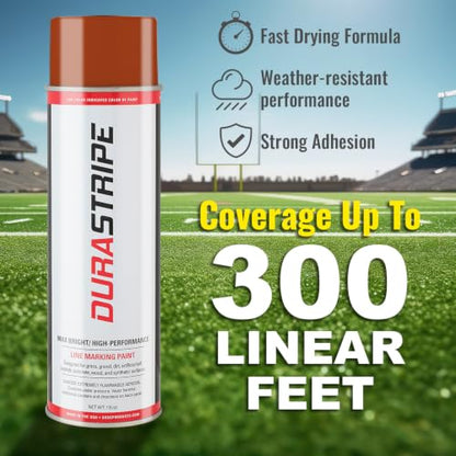 Athletic Field Marking Paint (Burnt Orange) - color: Burnt Orange