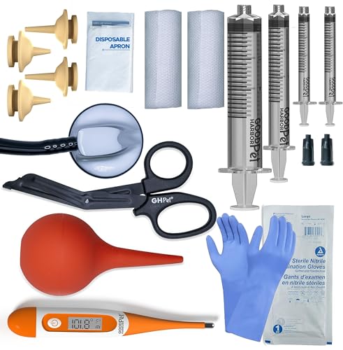 GoodHarborPet|Birthing Essentials Kit for Newborn Puppy, Kitten & Pets