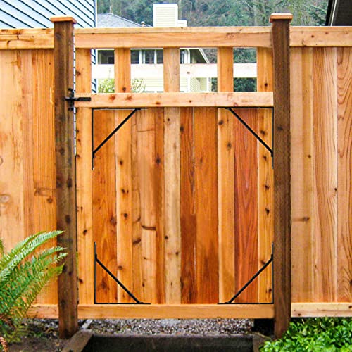 Anti Sag Gate Kit Heavy Duty No Sag Kit for Wooden Gate Fence with a Gate Latch - style: No Sag Kit A