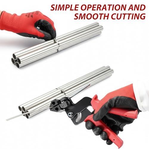 Steel Cable Tie Gun, 150PCS 304 Stainless Steel Zip Tie, Scissors for Chain Link Fence Tensioning, Chicken Wire Frame Cutting Bundling, Heavy Duty Fencing Tool