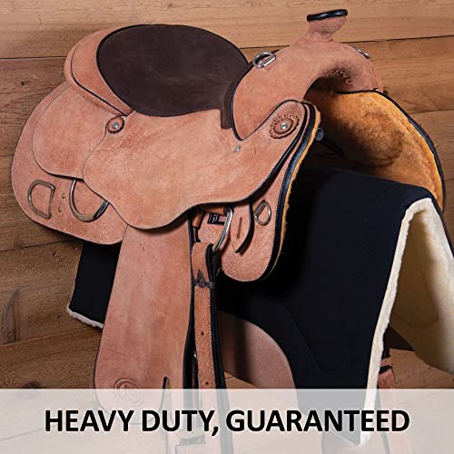 EASY-UP Saddle Rack with Pad Bar for Horse Enthusiast | Heavy-Duty Saddle Rack Wall Mount | Western & English Saddle Rack | Keeps Tack Organized - style: Mounted Rack w/Single Pad Rack - 2 Pack