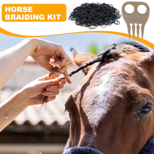 Uross Horse Grooming Kit Bag 15 pcs