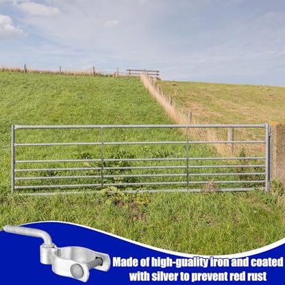MorningRo 4 Pcs Farm Gate Hinge Set, 5/8'' x 2'' Gate Hinge - size: 2 Inch