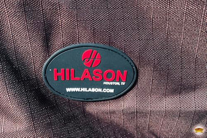 HILASON 1200D Black Turnout Sheet 66 in Horse Rain