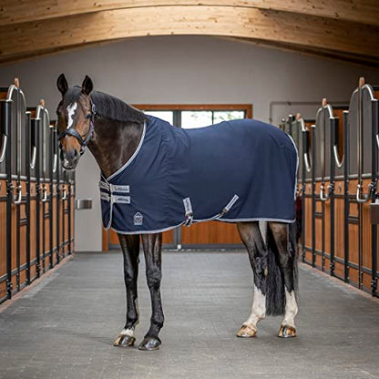 LeMieux Arika Stable Sheet - Horse Blanket - Navy - 69" - size: 69"