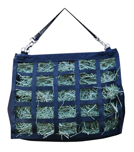 Professional's Choice Medium Feeder Hay Bag | Black - color: Black