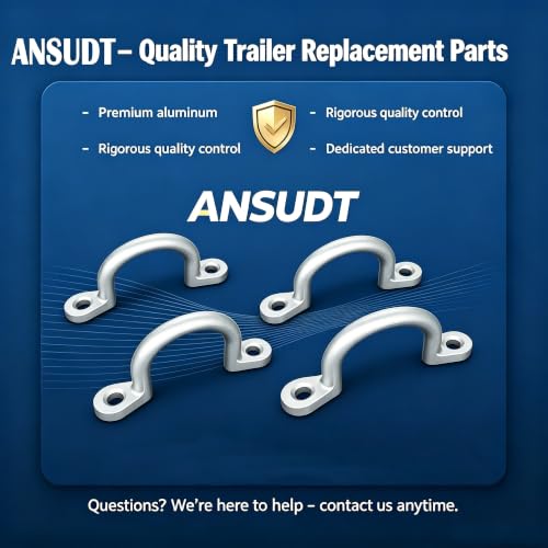 Aluminum Tie Down Ring for Horse Trailer Bolt-On
