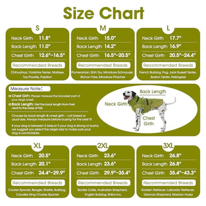 QBLEEV Warm Dog Jacket, Waterproof Dog Winter Coat with Harness - color: Autumn-Fragrance, size: Small