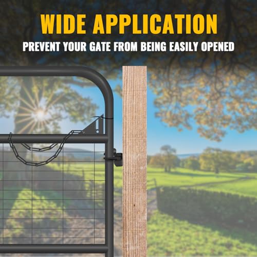 VIVIDA 1-3/8" to 1-5/8" Black Butterfly Wall Mount Gate Latch, 2 PCS - color: Black, 2 Pack