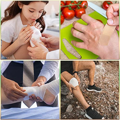 First Aid Kit 276PCS Car Home Camping Essentials Camouflage Emergency Kit AMORNING - color: Camouflage-276pcs
