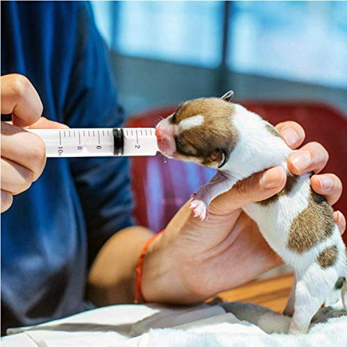 20 Pack 3ml 3cc Plastic Syringe with Measurement, Without Needle, Individual Sealed Wrapped for Refilling and Measuring Liquids, Scientific Labs, Feeding Pets or Little Animals - style: 20Pack-3ml
