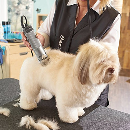 Oster Clipmaster Hair Clippers for Large Dog, Cat, and Pet Grooming with Detachable Blade for Thick Coats, Gray - color: Gray
