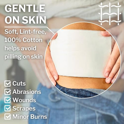 CareStock Abdominal Pads Sterile ABD Pads, 8 x 10 in, 24 ct - size: 24 Count