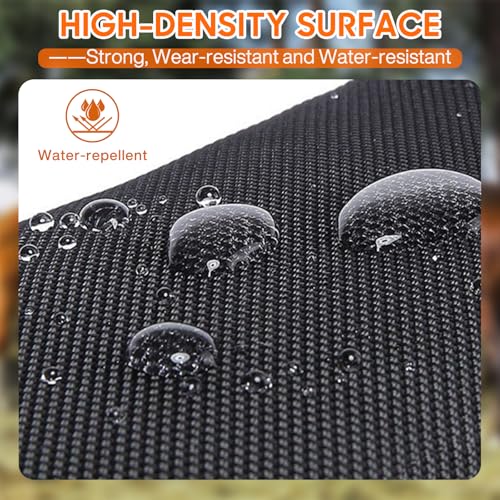 2 Pack 600D Heavy Duty Oxford Horse Hay Storage Bags | 44×20×16 Inches Extra Large Hay Storage Bags for Horses, Cattle, Goats & Sheep /Black - size: 2 Pcs