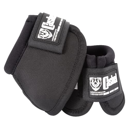 Cashel No Turn Bell Boots, Black, XX-Small