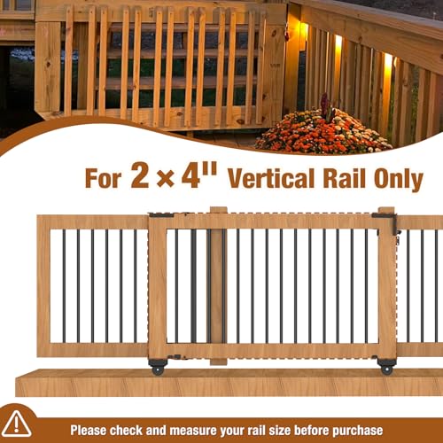 SDSNTE Sliding Gate Hardware Kit for Convenient Gate DIY, Black