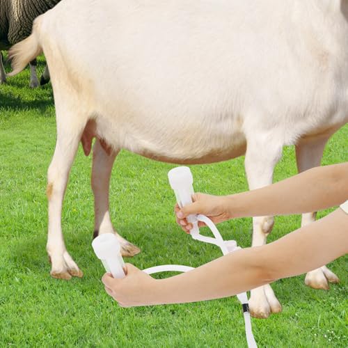Miking Machine, 2in1 Electric Automatic Pulsation Vacuum Milker, 3/5/10/14l Portable Milker for Cows and Sheep (5 L) - size: 5 L