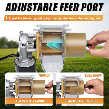 Timed Automatic Chicken Feeder 16 Groups of Timer & Quantitative