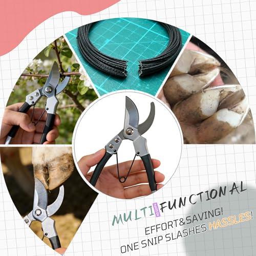 Goat Hoof Trimmers & Farrier Shears, Hoof Trimmers For Goats and Sheep - color: Curved Blade