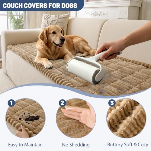 Couch Covers for Dogs (Brown, 27.6" x 70.8") - color: Brown, size: 27.6"x70.8"