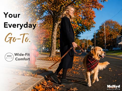 100% Sheepskin Mini Boots with Arch Support Options: Warm to -22°F - color: Classic-wide-black, size: 7 Wide