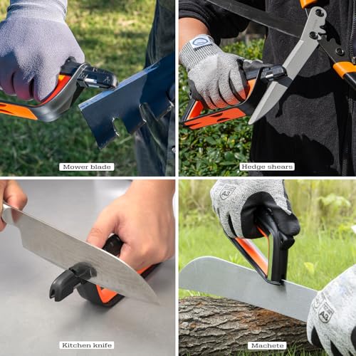 SHARPAL 103N All-in-1 Knife Garden Tool Lawn Mower Blade Sharpener - size: 1-Pack