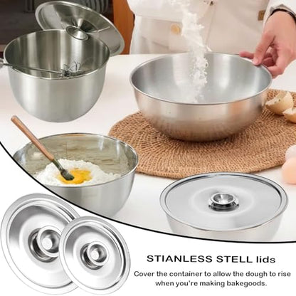 Stainless Steel Pot Cover 7.9Inch Universal Pot Lid for Frying Pans | 2Pcs Universal Pot Lid Cookware Lid Replacement Accessories - size: 20CM