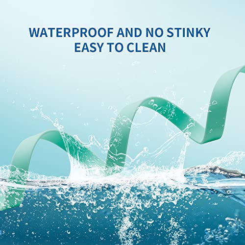 Waterproof Dog Training Leash 50FT 30FT 15FT 10FT 5FT Heavy Duty Recall Long Lead for Large Medium Small Dogs (5FT, Mint Green) - color: Mint Green, size: 5FT