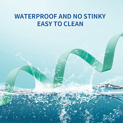 Waterproof Dog Training Leash 50FT 30FT 15FT 10FT 5FT Heavy Duty Recall Long Lead for Large Medium Small Dogs (10FT, Mint Green) - color: Mint Green, size: 10FT
