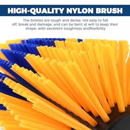2Pcs Livestock Scratching Brush, Fence Mounted