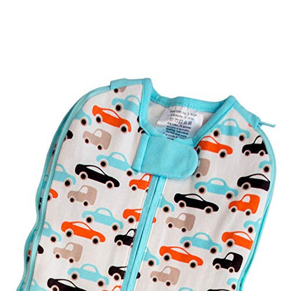 Woombie Nursery-swaddling-Blanket (0-18 Months, Boys and Toys) - color: Boys and Toys, style: Grow With Me