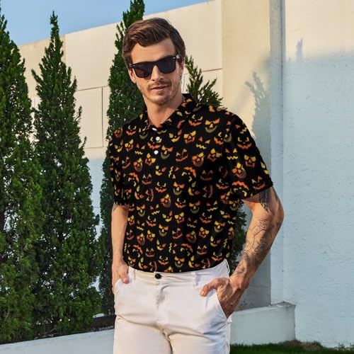 Men‘s Golf Shirt Funny Polo Shirts Short Sleeve Golf Polo Shirts Gifts Print Shirts - color: Style-ngklt-as3, size: Medium