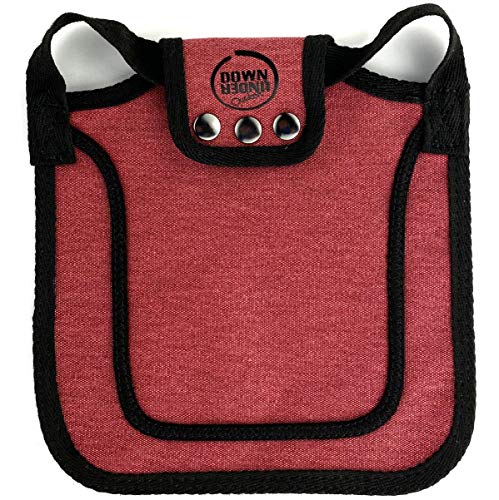 DOWN UNDER OUTDOORS Medium-Large Chicken Saddle Hen Apron Saver (Burgundy) - color: Burgundy