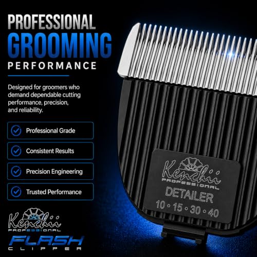 Kenchii Flash Clipper Blade Fine Detailer, Original Flash Only - size: Fine Detailer