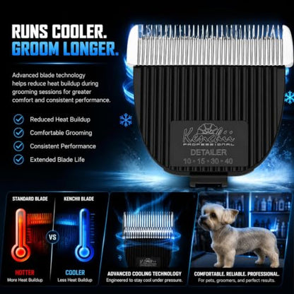 Kenchii Flash Clipper Blade Fine Detailer, Original Flash Only - size: Fine Detailer