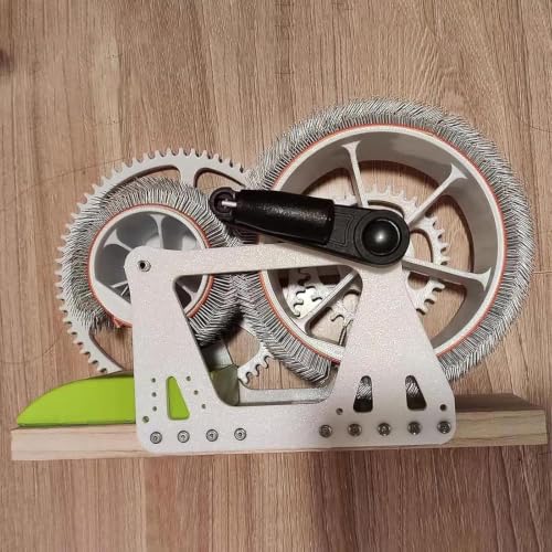 FIUZA Manual Wool Carding Machine Wool Felt Drum Carder DIY Craft Fast Color Mixing Combing Spinning Ideal Carding Fibers and Making Felt Projects