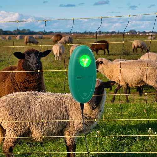 Electric Fence Tester with LED Indicator Lights for pulsed energizers, 2PC - style: 2 Pack