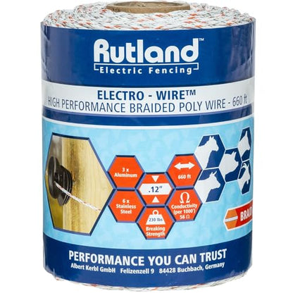 Rutland™ Braided Poly Wire – 3mm, 660 ft - size: 660' Roll