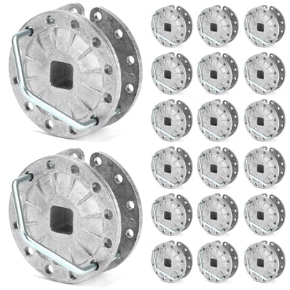 QWORK Fence Tightener, 20 Pcs Rapid Inline Fence Tensioner Strainer for Electric and Farm Fences